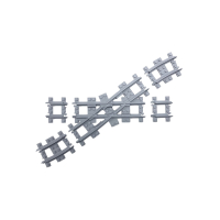 Smalspoor kruising 33,75 graden Links